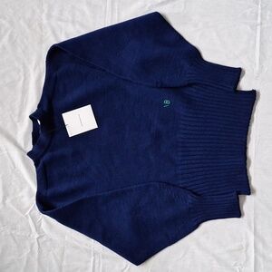 Victoria Beckham Navy Sweater Size Large